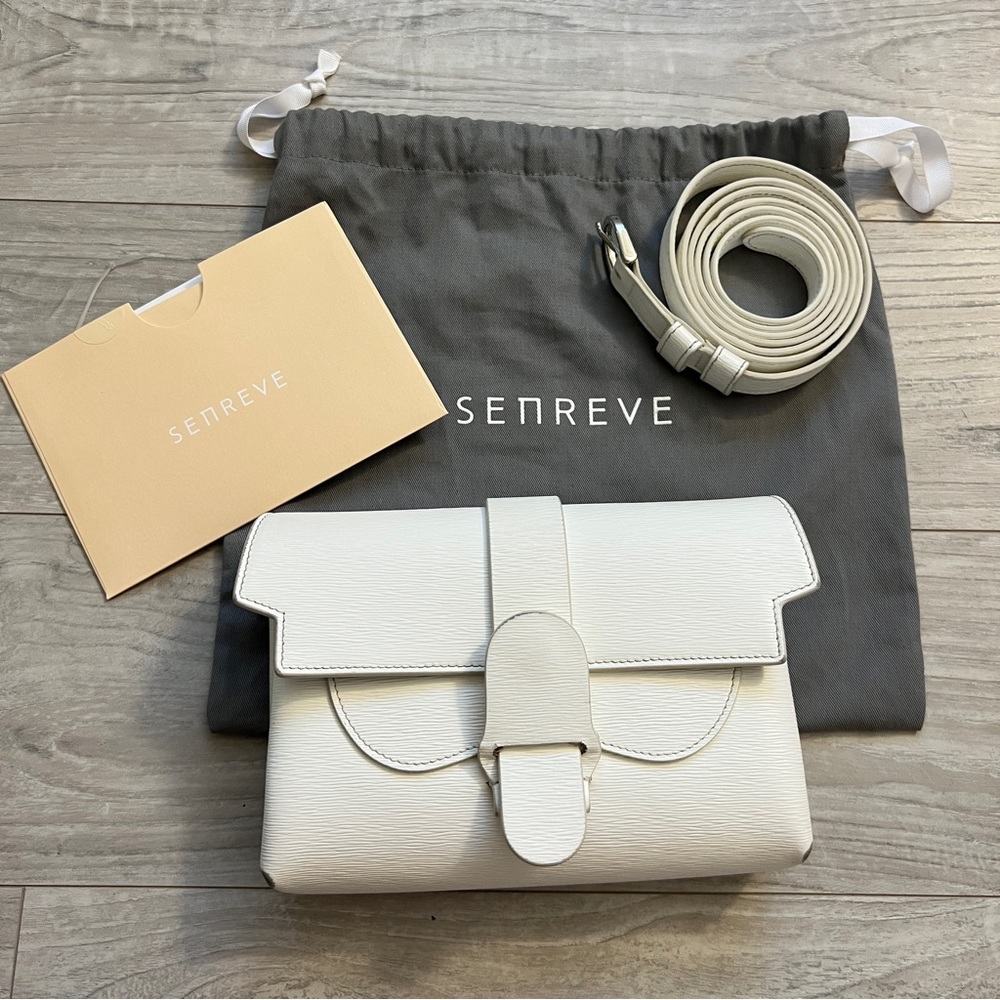Senreve Aria Belt Bag - Mimosa Blanc White